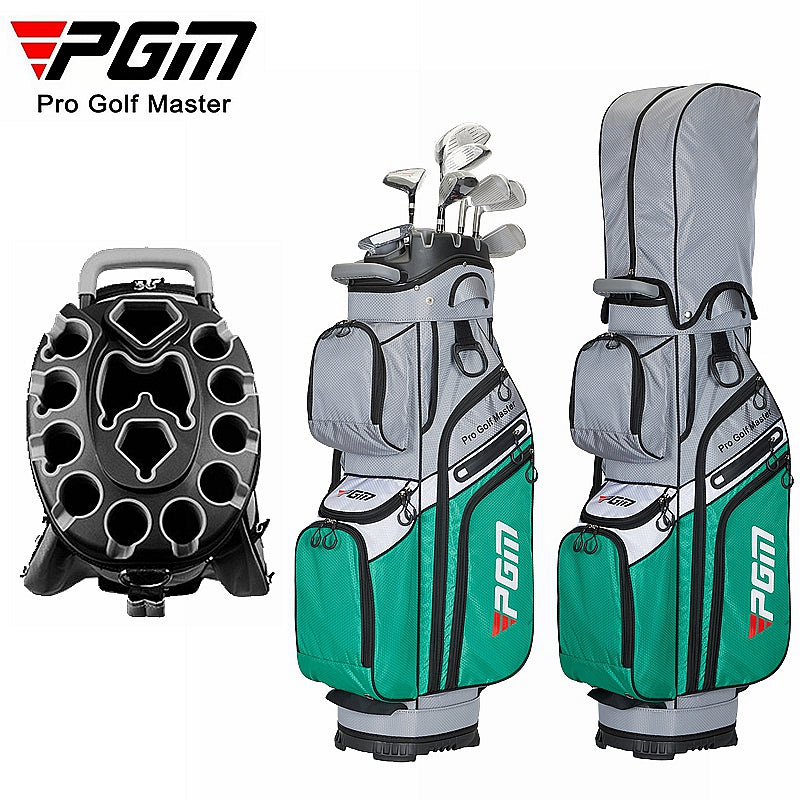 PGM Golf Cart Bag 14 Way Organizer Divider Silent Top Waterproof Bag/Black