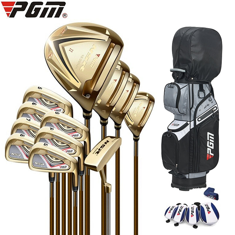 PGM Men Golf Clubs Set Adjustable angle and interchangeable shaft professional Golf Sports sets Men&#39;s Right Handded MTG017