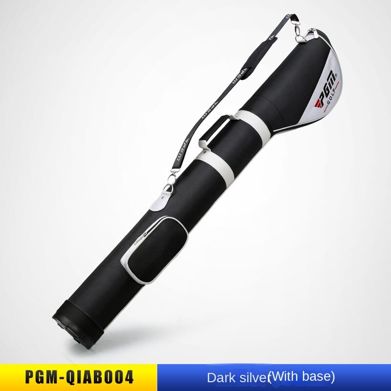 PGM Men Women Golf Bag Ultra-light Portable Can Hold 6-7 Clubs Black Waterproof Nylon Gun Bag QIAB004