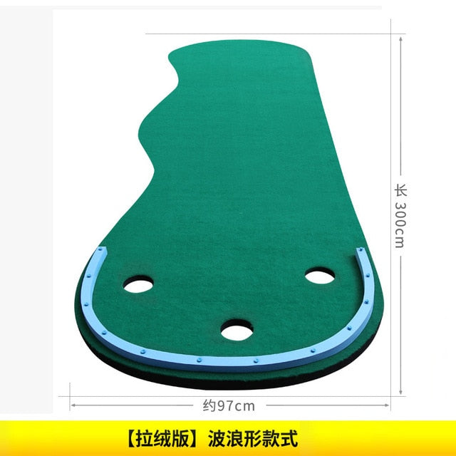 PGM Golf mettre vert famille pratique Portable mettre Mini exercices de pratique couverture Kit tapis entraînement intérieur GL012 